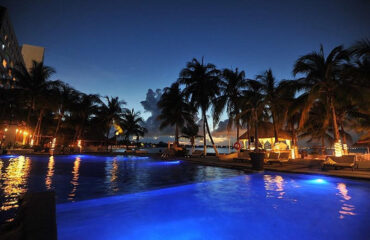 Pool at Sunset